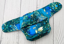Load image into Gallery viewer, OSFM Pocket nappy - "Dasher" (Turquoise AWJ lining)